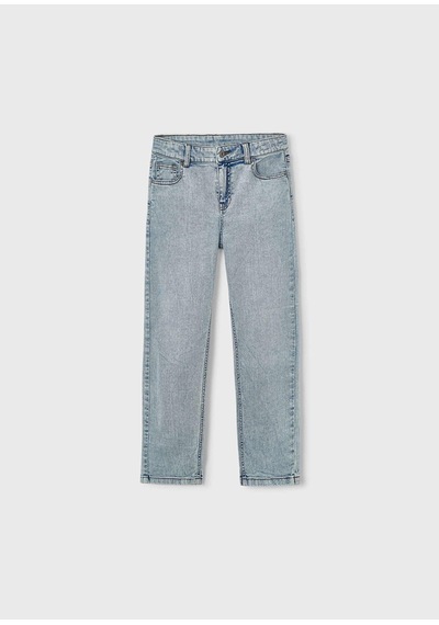 Erkek Çocuk Geniş Paçalı Kot Pantolon Mavi 6575 Mavi