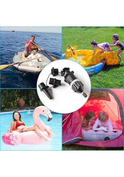 Sup Paddle Board Kano Şarjlı Pompalarla Şişirme Adaptörü Set