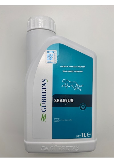 Searıus Deniz Yosunu İçeren Sıvı Organik Gübre - 1 Litre Kök Geliştirici, Çiçeklendirici Ve Stres Kalkanı