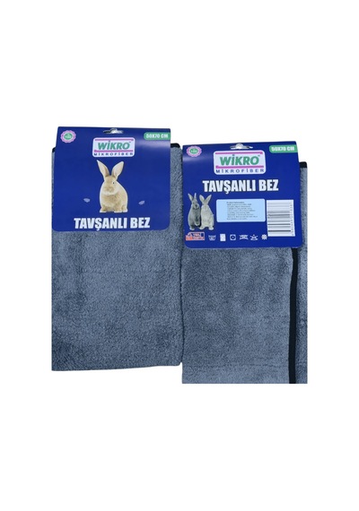 Wık Mirofiber Tavşanlı Cila Bezi 50x70 Çok Renkli
