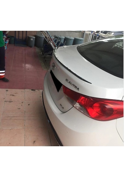 Hyundai Elantra Bagaj Üstü Spoiler Bagaj Çıtası - Parlak Siyah