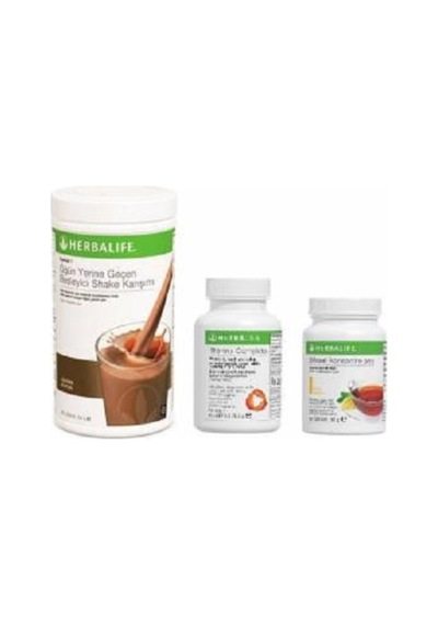 Herbalife Çikolata Shake 50gr Limon Çay Thermo Complate