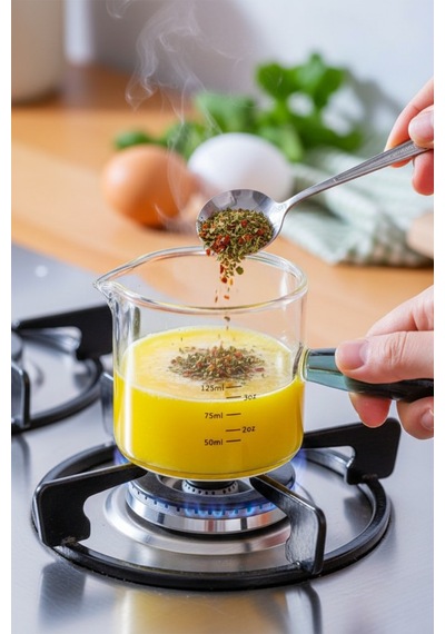 Acar Mini Cam Ölçü Kabı - 125 Ml