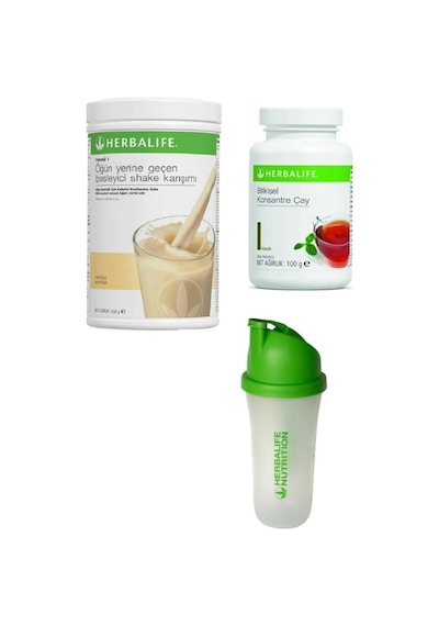 Herbalife Set Vanilya Shake- 100 Gr Klasik Çay Ve Shaker