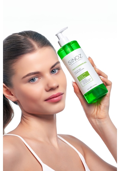 Sinoz Yağlı ve Karma Ciltler için Sebum  Yüz Temizleme Jeli 400 ﻿ML