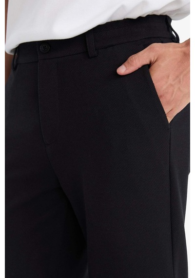 Defacto Tailored Fit Pantolon D3695ax26spbk27 Siyah-bk27