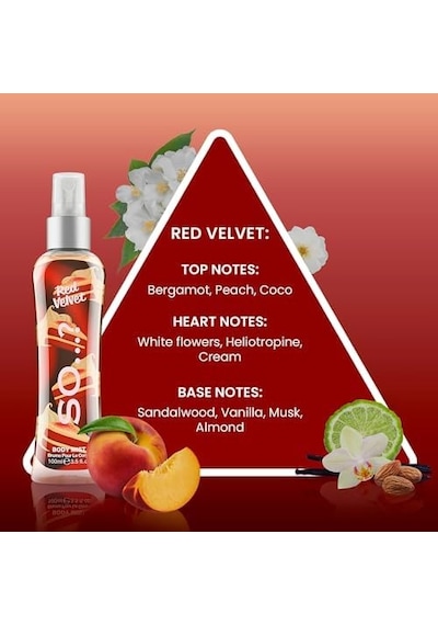 So... Red Velvet Vücut Spreyi 100 Ml