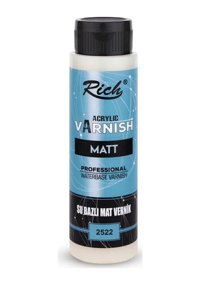 Rich Su Bazlı Mat Vernik 500Cc