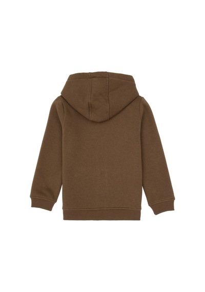 U.S. Polo Assn. Erkek Çocuk Haki Fermuarlı Kapüşonlu Sweatshirt 50313852-VR027