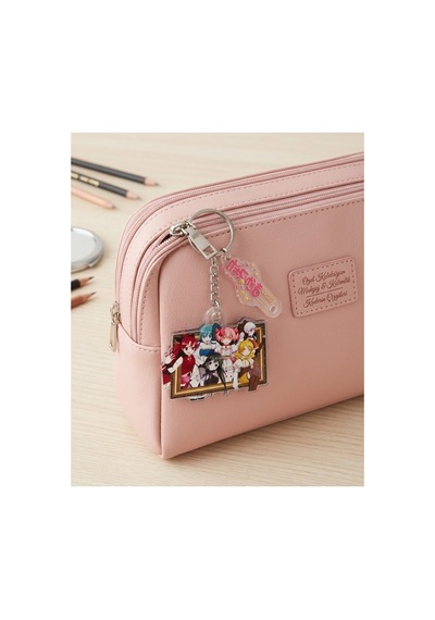 Owl Bag Madoka Magica Karakterleri Desenli Acrylic Anahtarlık Çanta Süsü Çok Renkli