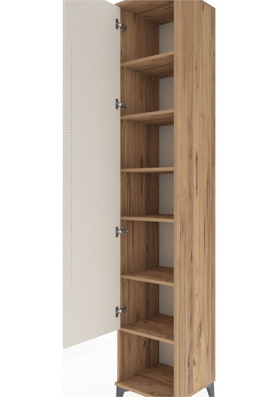 Hyperion Dolap 6 Raflı Tek Kapaklı 44x44x243 Çam-aytaşı Çam Hyperion Dolap 6 Raflı Tek Kapaklı 44x44x243 Çam-aytaşı Çam