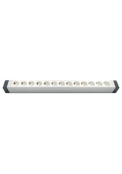 Amp Connect Alüminyum Profil Yatay Donatılmış 13'lü Brotik Grup Priz