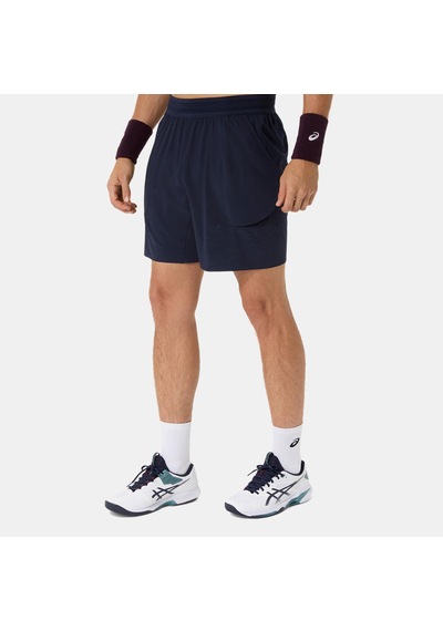 Asics Match Laser Cut 7ın Short Erkek Raw Indigo Şort 2041a421-400 Raw İndigo