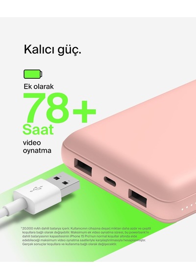 Usb C Taşınabilir Şarj Cihazı 20000 Mah, Usb Tip C Giriş Çıkış Bağlantı Noktalı 20k Güç Bankası İçin Usb C - A Kablosu Dahil 2 Usb A Bağlantı Noktası Rose Gold Usb C Taşınabilir Şarj Cihazı 20000 Mah, Usb Tip C Giriş Çıkış Bağlantı Noktalı 20k Güç Bankası İçin Usb C - A Kablosu Dahil 2 Usb A Bağlantı Noktası Rose Gold