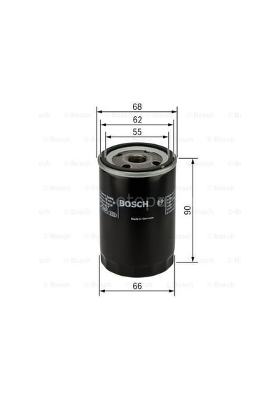 Honda Civic 1.4i 16v Hatchback 10.1998 - 02.2001 Bosch Yağ Filtresi Filitre
