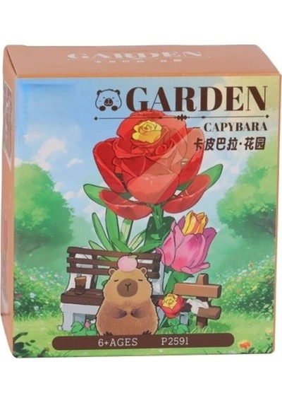 Mey İthalat P2591 Flower Set 134 Parça Block Oyuncak