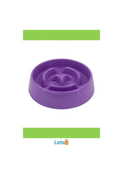 Yavaş Yeme Kabı 175 Ml Mor, Mavi, Yeşil, Pembe Çok Renkli