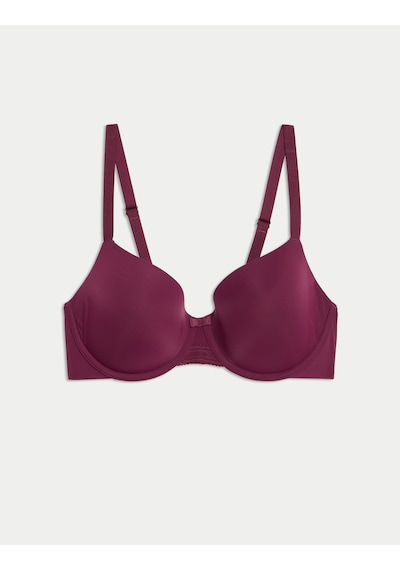 Marks & Spencer Flexifit Full Cup T-shirt Sütyeni Bordo