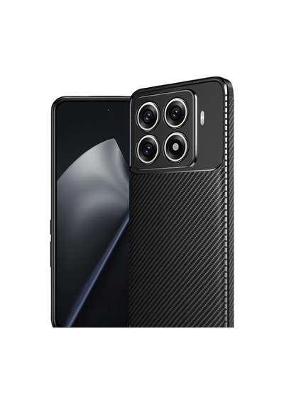 Xiaomi Mi 15t Pro Auto Focus Karbon Kapak - Siyah -