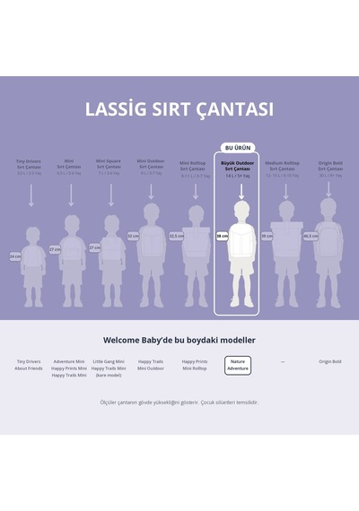 Lassig Nature Sırt Çantası Hazelnut