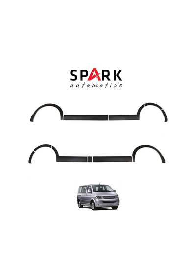 Volkswagen Transporter T5 2009-2014 Yıl Aralığı Uyumlu Kısa Şase Sol Sürgü Dodik Seti 11 Parça