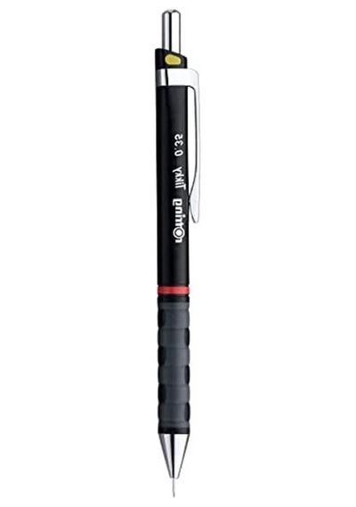 0.35 Mm Uçlu Siyah Versatil Kalem, Yüksek Hassasiyet