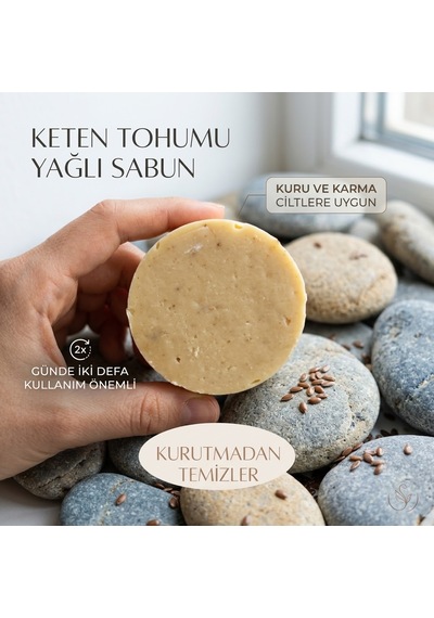 Keten Tohumu Yağlı Sabun
