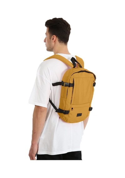 Bagslap Hardal Su Geçirmez Kumaş Sırt Çantası 1028