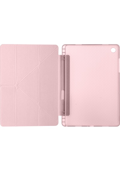 Samsung Uyumlu Galaxy Tab A9 Plus A11+ Üçgen Standlı Uyandırma Fonksiyonlu Tablet Kılıfı Kapaklı Kılıf