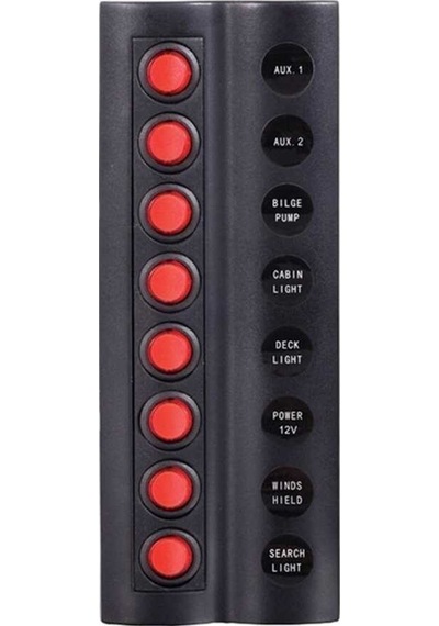 Bfy Marin Sigortali Switch Panel Tip:4 Anahtarlı