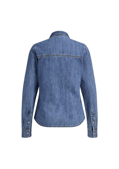 Jack & Jones Kadin Denim Gömlek - Rose - 12289687 Medium Blue Denim Jack & Jones Kadin Denim Gömlek - Rose - 12289687 Medium Blue Denim