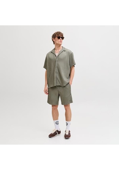Jack & Jones Jack&jones Harrison Resort Erkek Haki Gömlek Haki