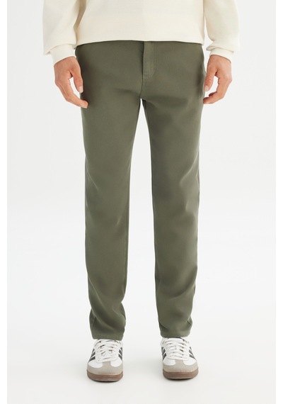 Lee Pamuklu Esnek Erkek Chino Pantolon Lm0400001801 Haki