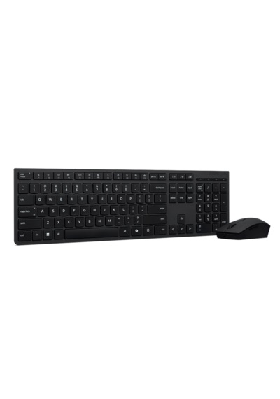 Lenovo 4x31r64349 Profesyonel Şarj Edilebilir, Bluetooth + Kablosuz Mini Alıcı Klavye Ve Mouse Seti - Türkçe Q 179 Al Optik