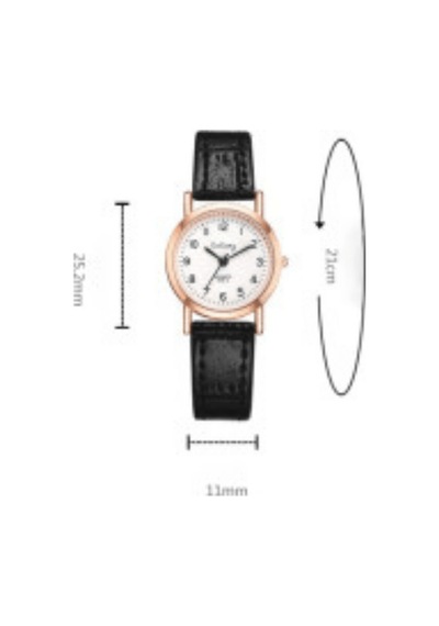 Dubhe Kahverengi Yuvarlak Vintage&retro Saat