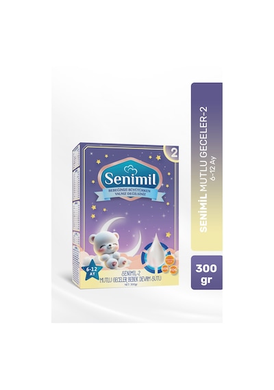 Senimil 2 Mutlu Geceler Bebek Devam Sütü 300 G