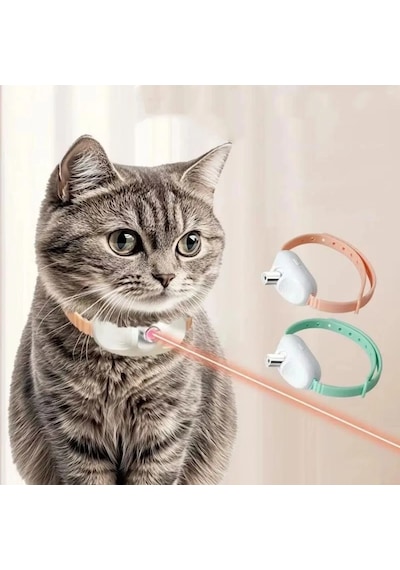 Akıllı Lazer Tasma Eğitici & Egzersiz Kedi Oyuncağı