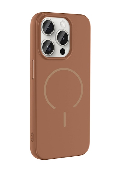 Apple Uyumlu iPhone 15 Pro Kılıf M-safe Şarj Özellikli Sys Meta Kapak - Siyah Siyah