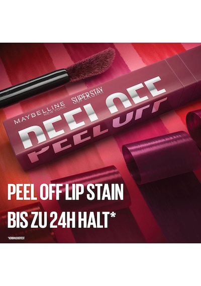 New York Super Stay Peel Off Soyulabilen Dudak Tinti - 24 Saate Kadar Kalıcı Dudak Renklendirme - 04 Sunset Çok Renkli
