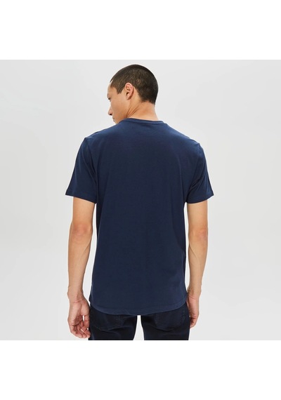 Columbia Cs0282 Csc M Basic Sm Logo Brushed Ss Tee Erkek T-shirt Lacivert