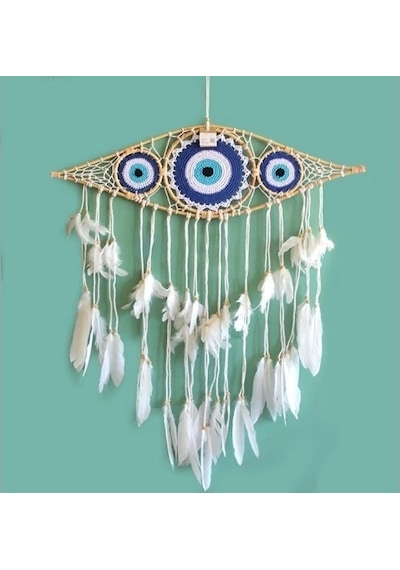 Rüya Kapanı Dream Catcher Göz Tasarımı Model 4