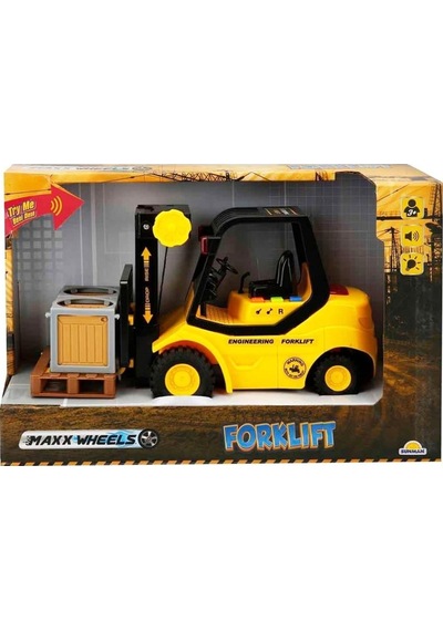 Sesli Ve Işıklı Forklift İle Hayal Gücünü Zorla