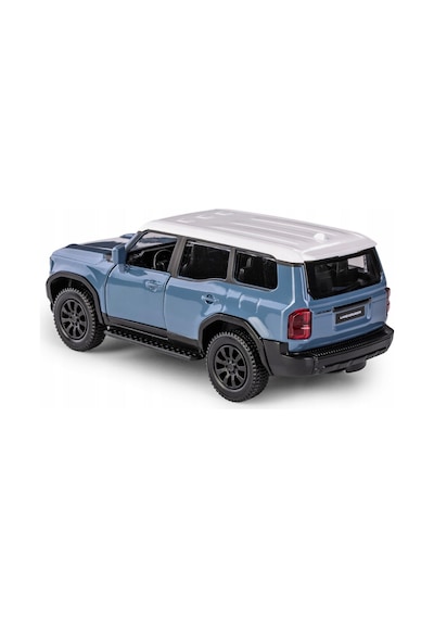 Uzak Doğu Serisi Toyota Land Cruiser 250 Prado Mavi Açılır Kapılar Diecast Metal Model Araba 11 Cm 1:32
