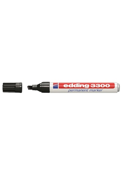Edding 3300 Siyah Permanent Marker Kalem 2200 Siyah