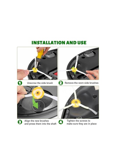 Roomba 600 Serisi Uyumlu 3 Aylık Yaşam Kiti Genel