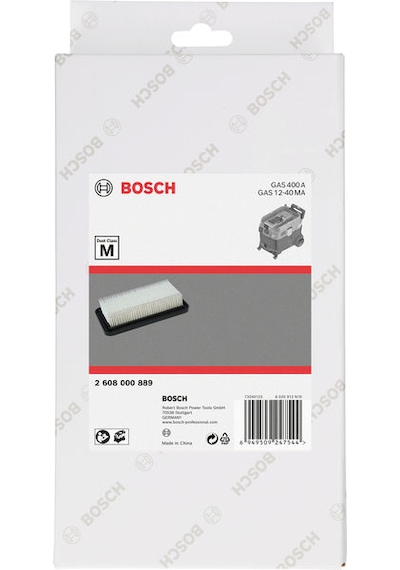 Bosch Süpürge Filtresi Gas 400a/ Gas 12-40 İçin - 2608000889