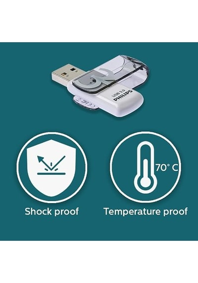 Philips Vivid Super Speed 32 Gb Usb Stick 3.0 Turuncu