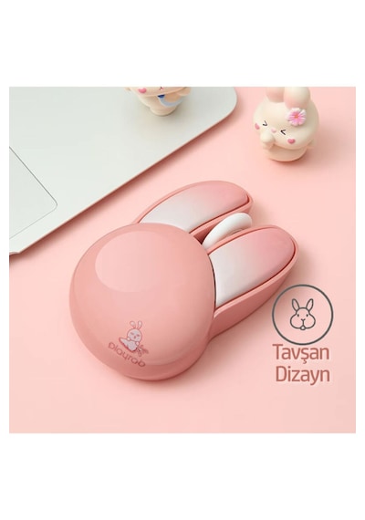 M6 Playrab Tavşan Kablosuz 2.4g Wireless Mouse 1200 Dpı