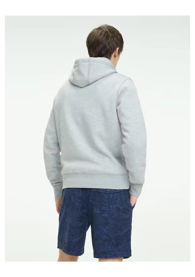 Tommy Hilfiger Kapşonlu Sweatshirt Gri