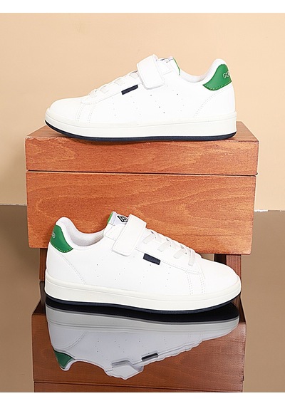 Kidessa 1709 Anatomik Tabanlı Unisex Çocuk Sneakers Gün Beyaz Yeşil